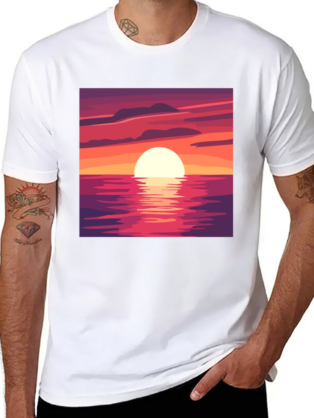 Sunset Graphic T-Shirt - Relaxed Fit product image 10