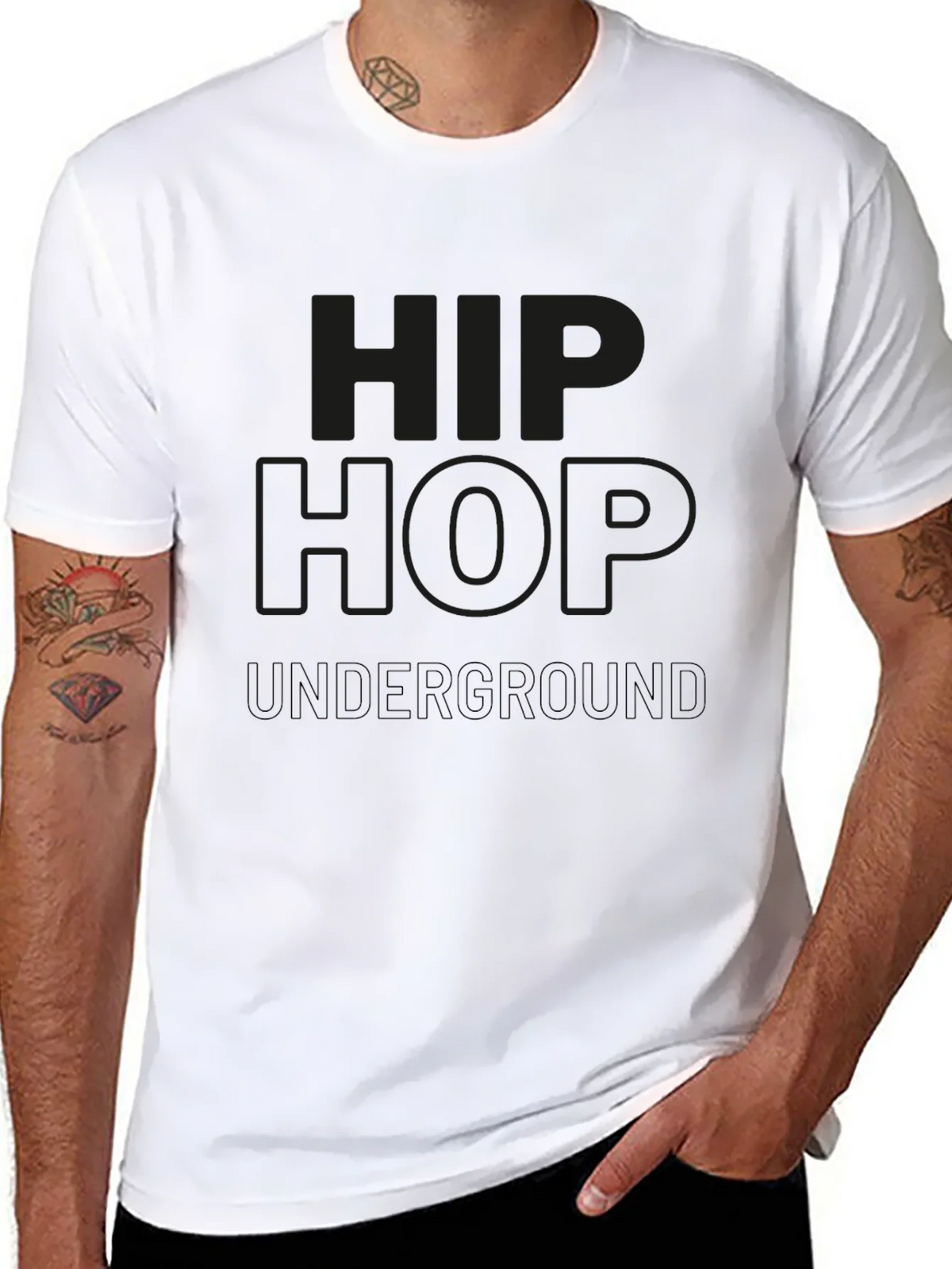 Hip Hop Underground Graphic Tee product image 10