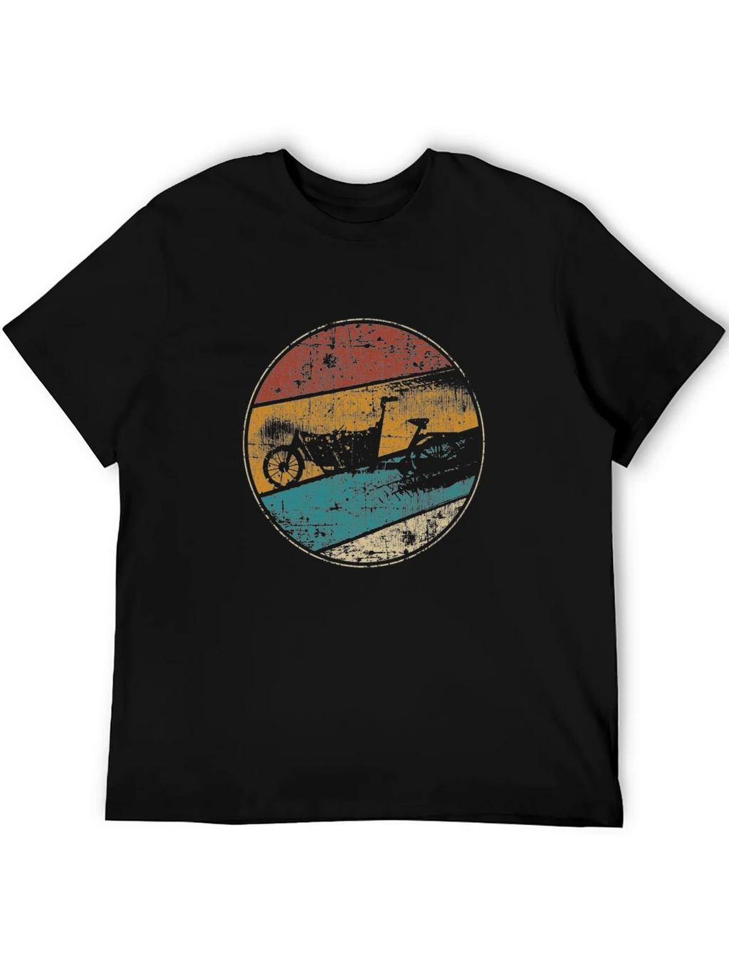 Vintage Bike Graphic Tee - Retro Style Comfort product image 8