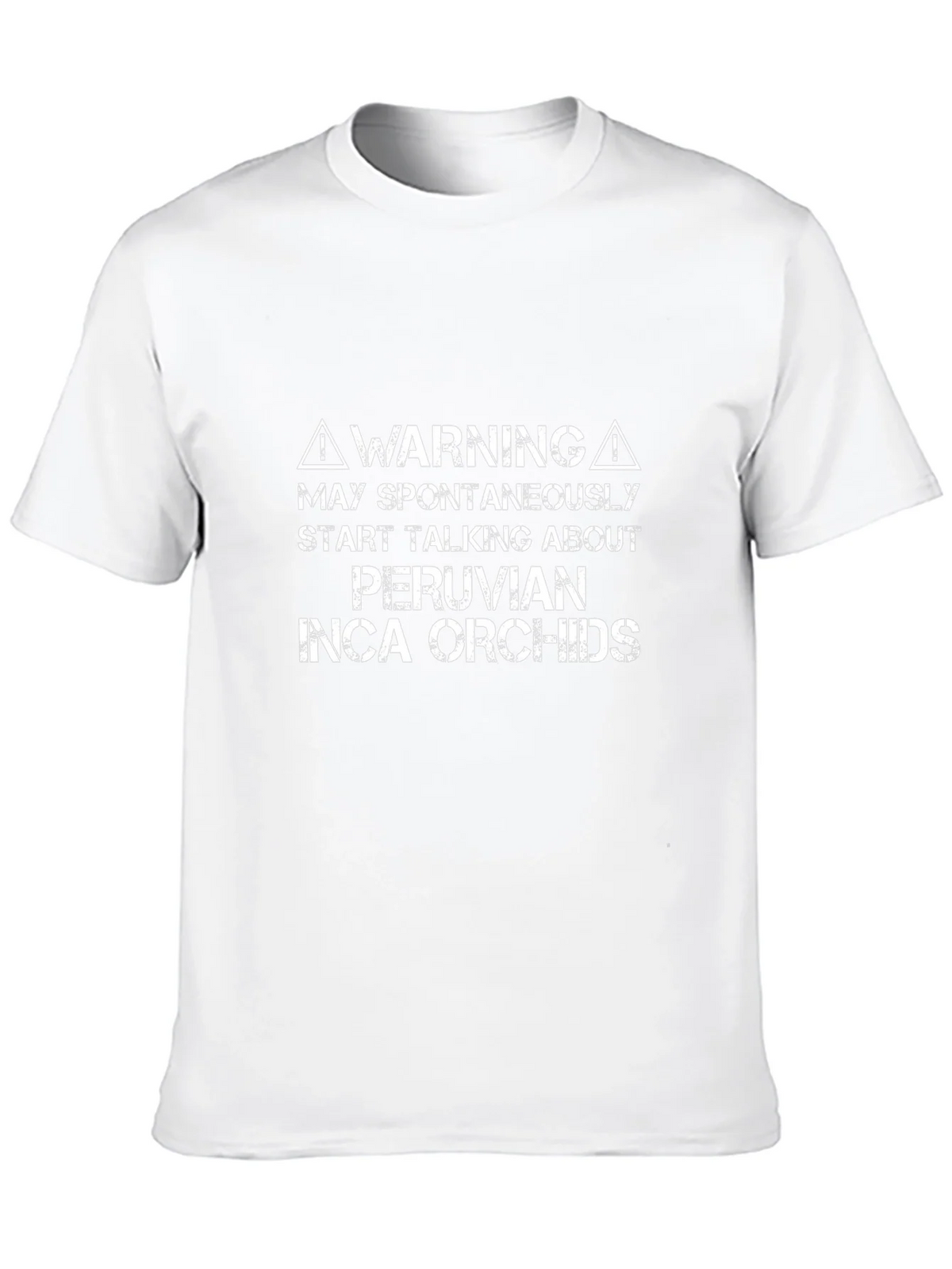 Peruvian Inca Orchids Warning T-Shirt product image 12
