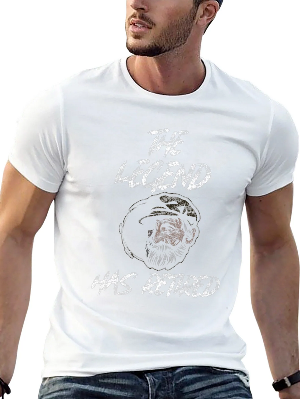 The Legend Has Retired Graphic T-Shirt product image 4