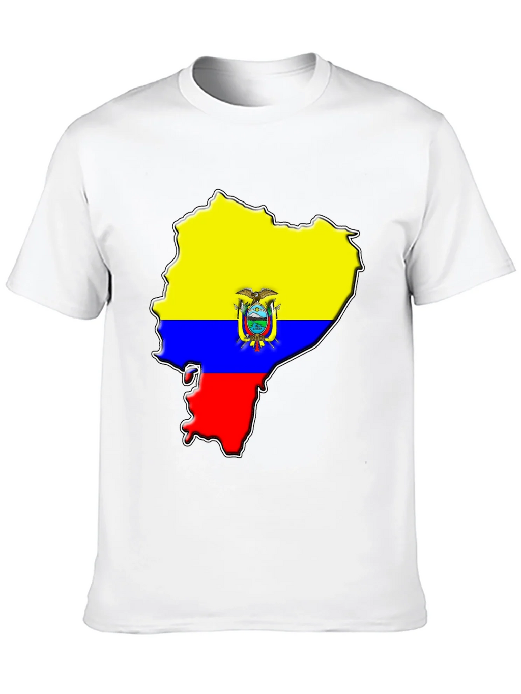 Ecuador Flag Map Graphic T-Shirt product image 12
