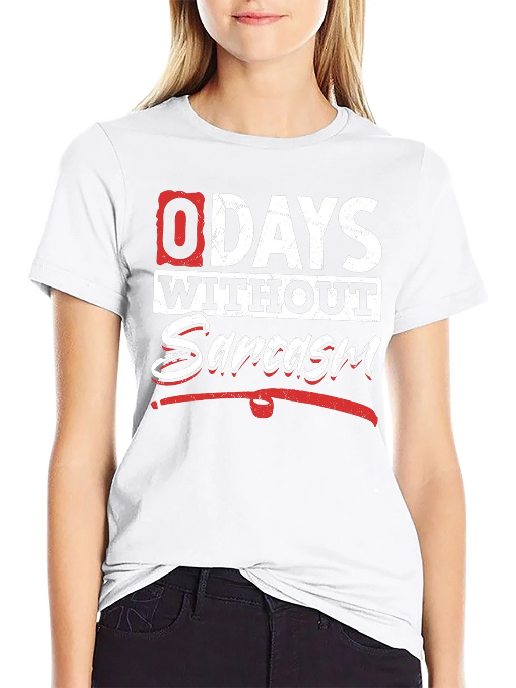Funny Sarcasm T-Shirt - 0 Days Without product image 11