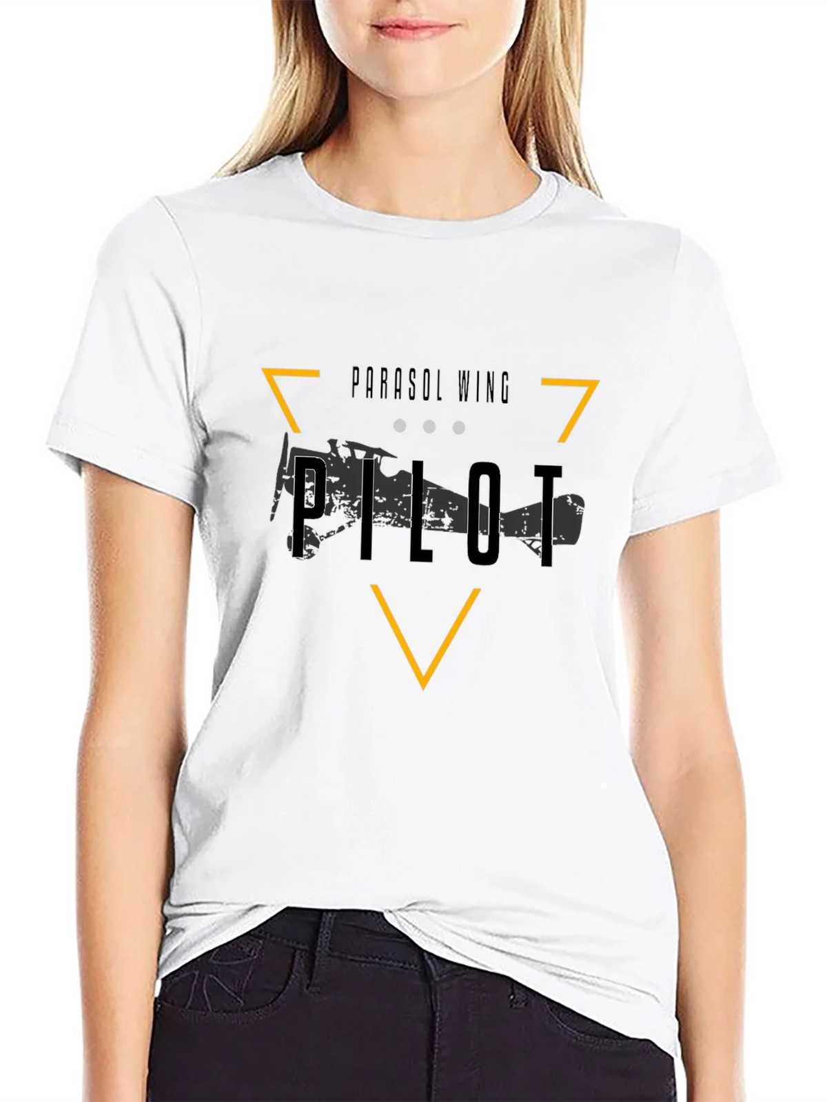 Parasol Wing Pilot T-Shirt - Aviation Inspired Design product image 11