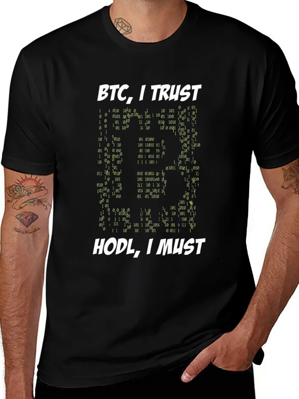 Bitcoin HODL T-Shirt - Crypto BTC I Trust product image 1