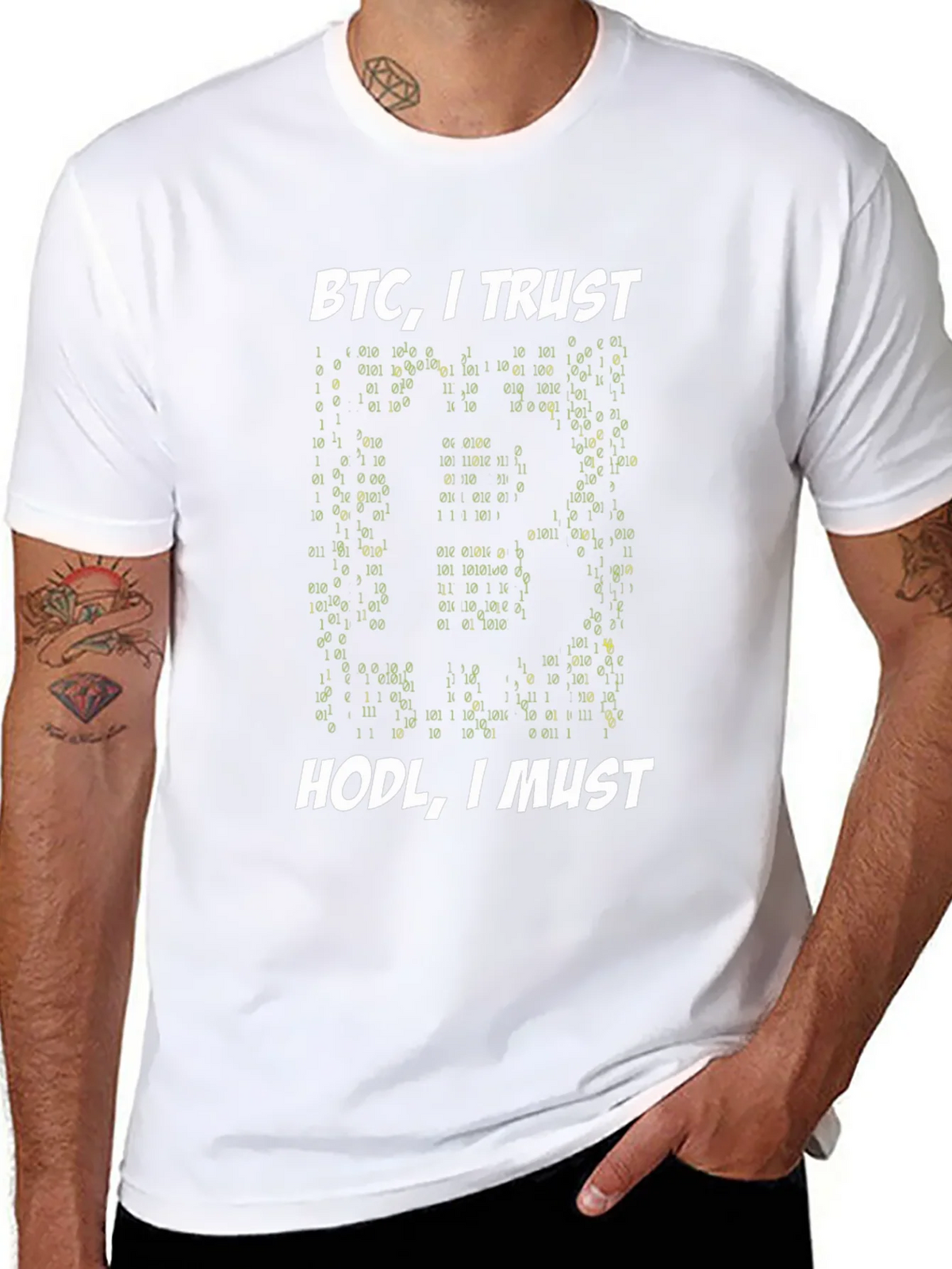 Bitcoin HODL T-Shirt - Crypto BTC I Trust product image 10