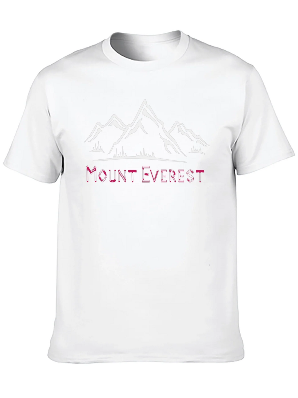 Mount Everest Graphic Tee - Black Cotton T-Shirt product image 12