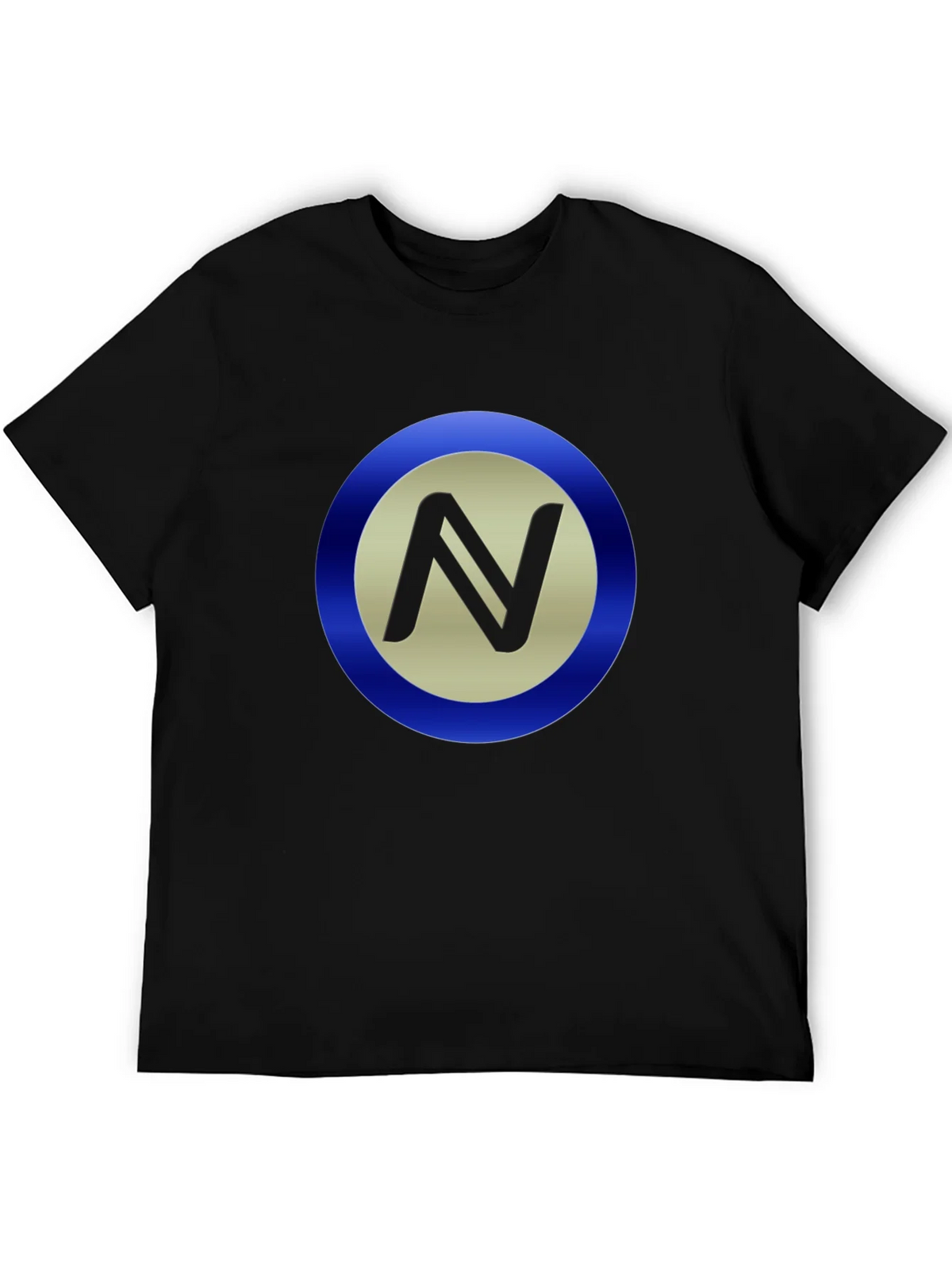 Stylish Black T-Shirt with Circle N Logo product image 8