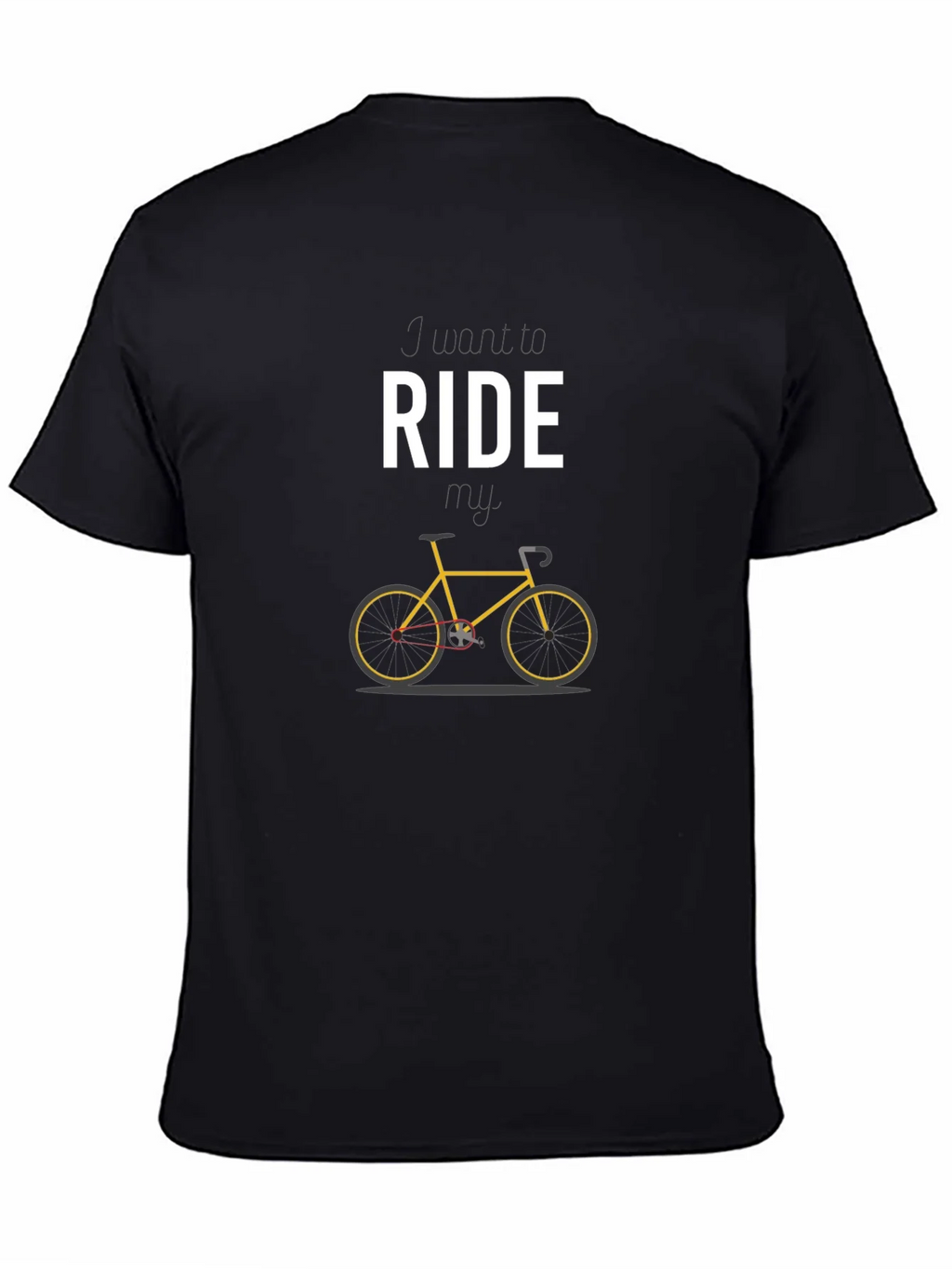 Ride Bicycle Graphic Tee - Stylish Black T-Shirt product image 7