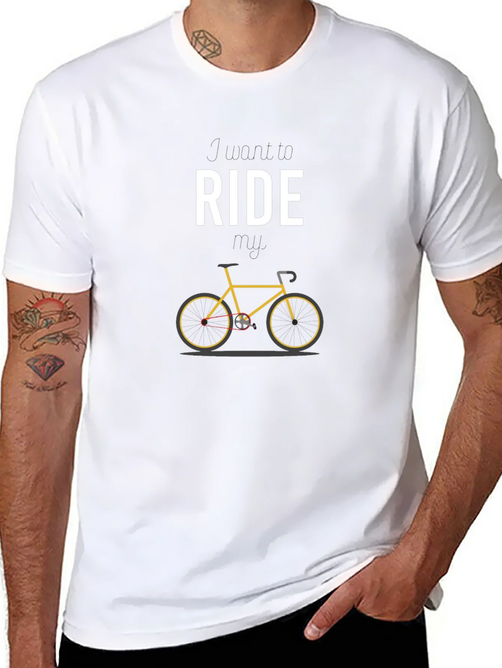 Ride Bicycle Graphic Tee - Stylish Black T-Shirt product image 10