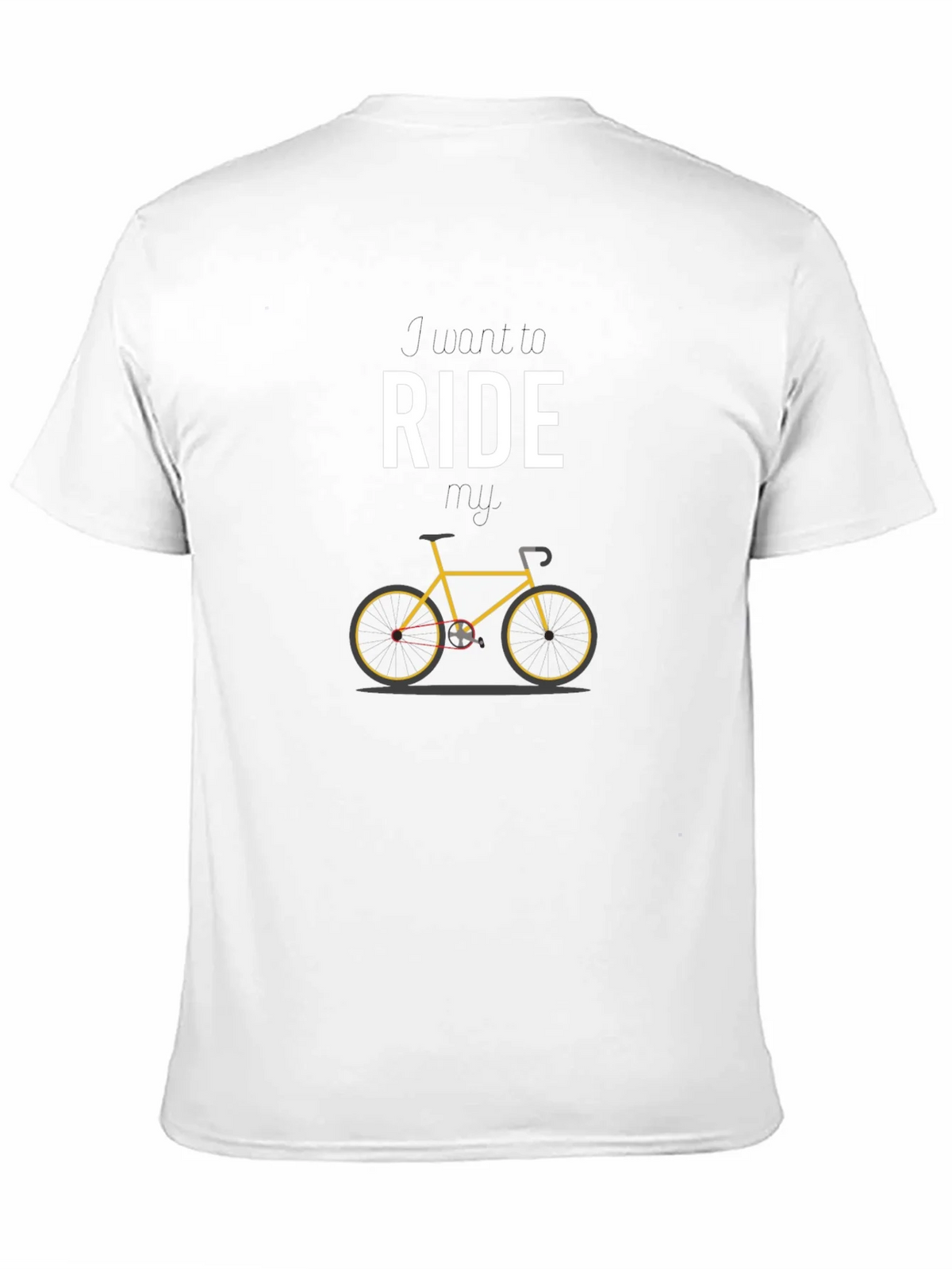 Ride Bicycle Graphic Tee - Stylish Black T-Shirt product image 2