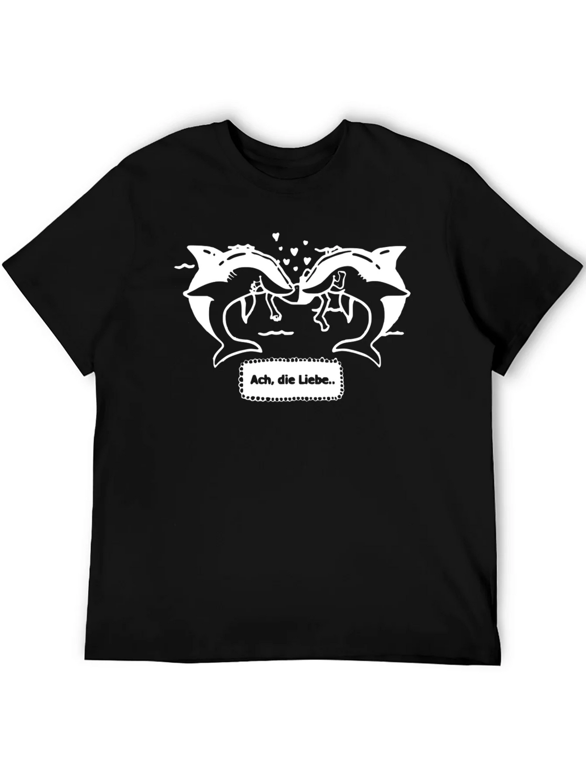 Dolphin Love T-Shirt - Ach die Liebe product image 8