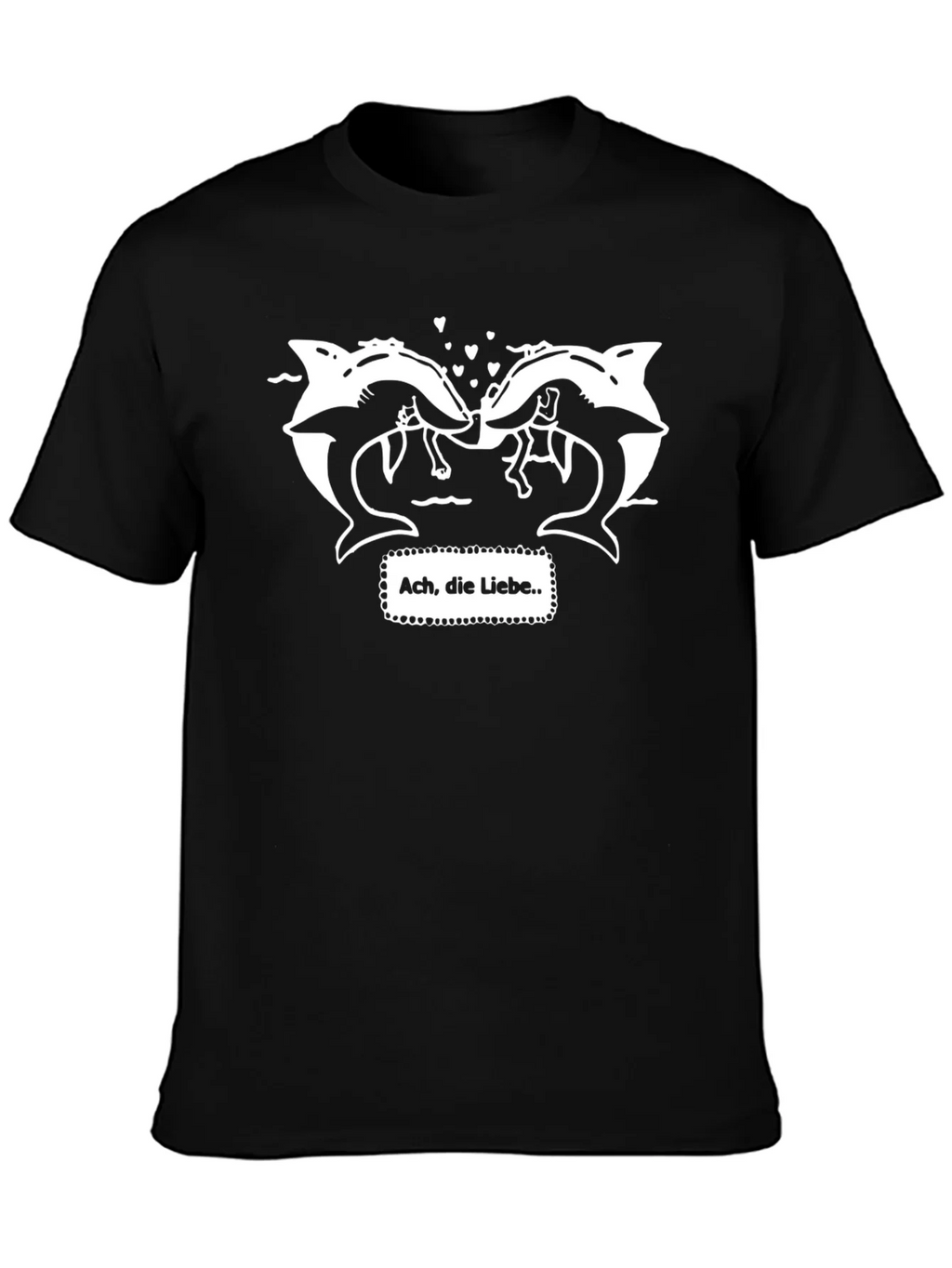 Dolphin Love T-Shirt - Ach die Liebe product image 6
