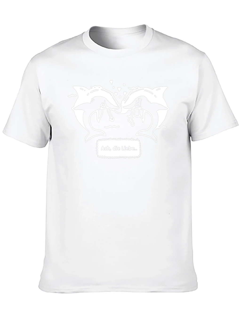 Dolphin Love T-Shirt - Ach die Liebe product image 12
