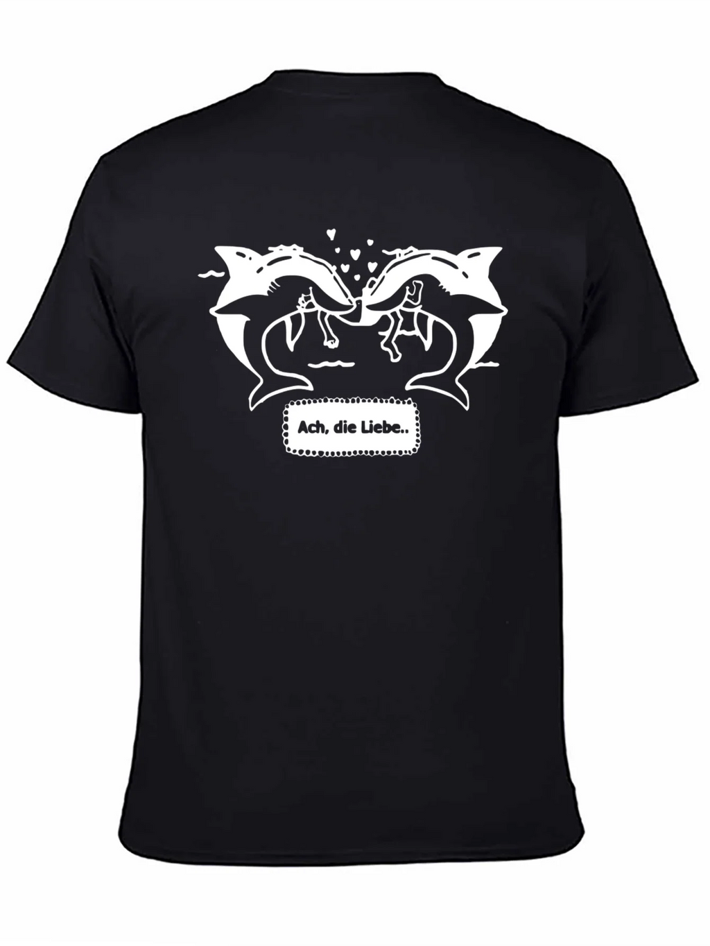 Dolphin Love T-Shirt - Ach die Liebe product image 7