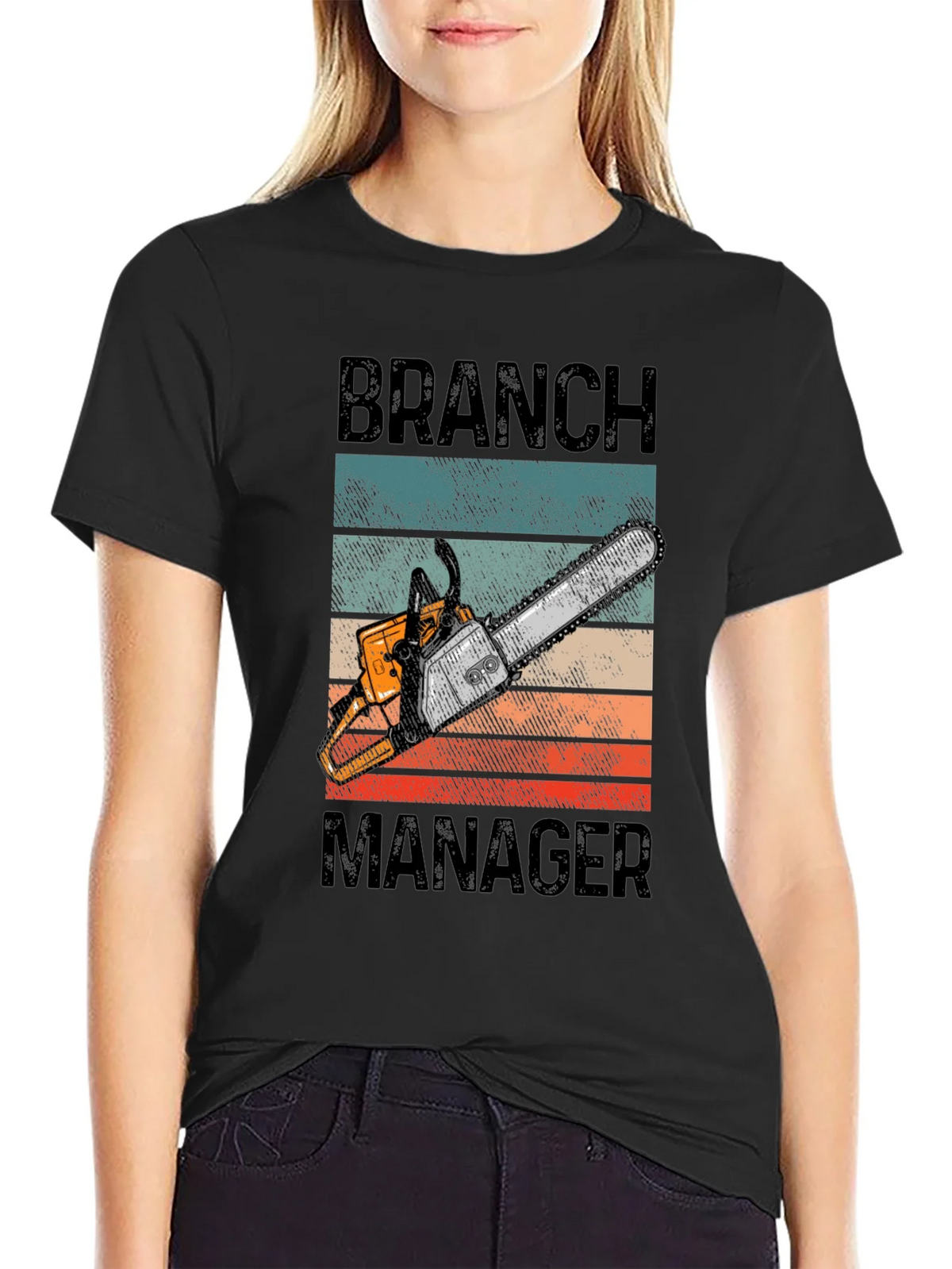 Branch Manager Chainsaw Graphic T-Shirt product image 5