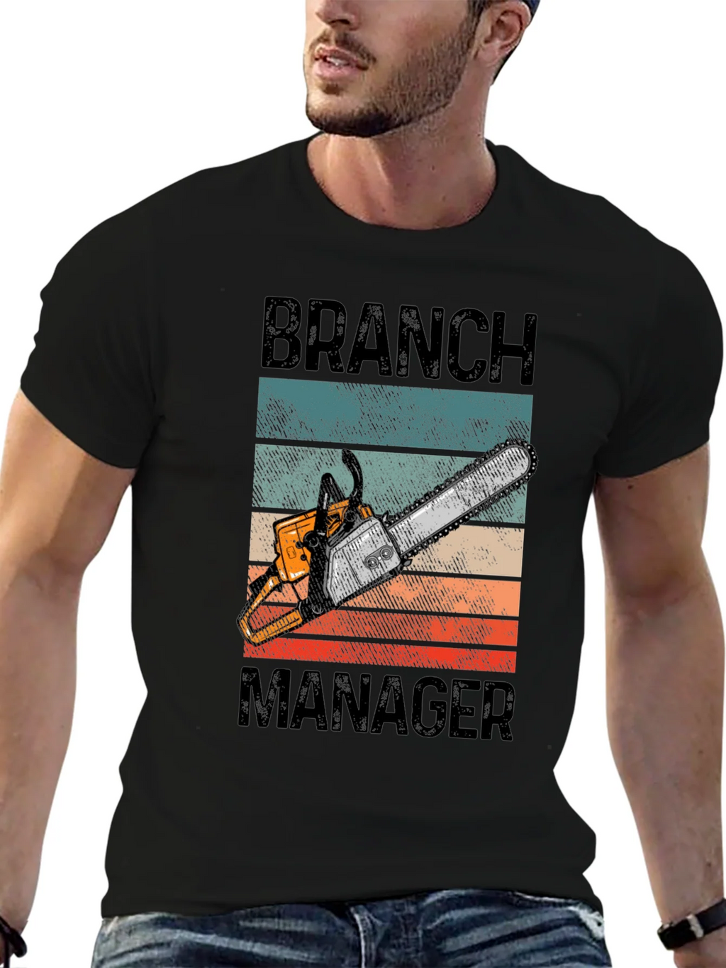 Branch Manager Chainsaw Graphic T-Shirt product image 9
