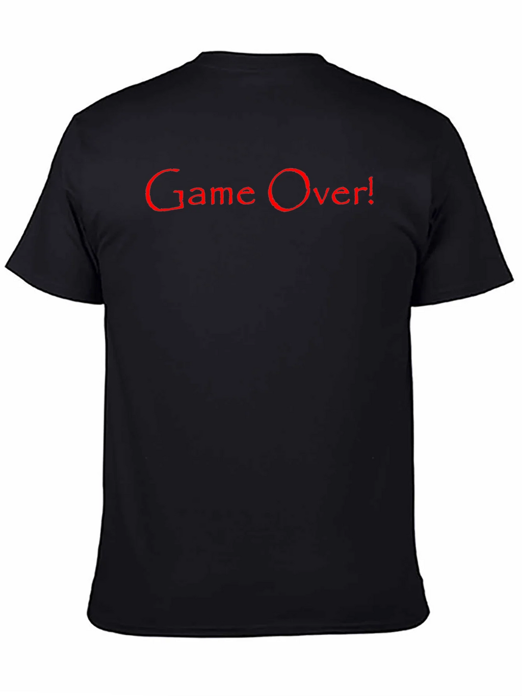Game Over! Graphic Tee - Black Cotton T-Shirt product image 7