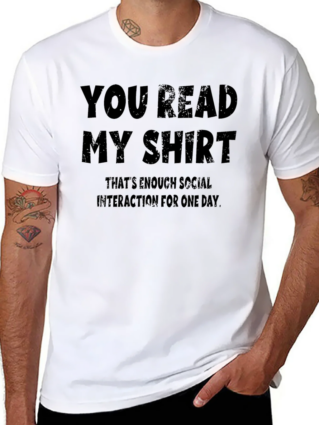 Humorous You Read My Shirt Graphic Tee product image 10