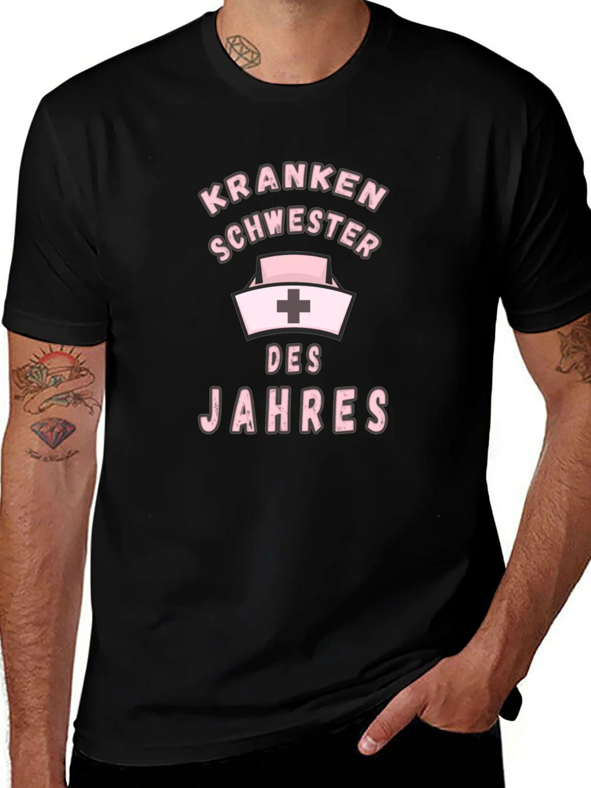 Krankenschwester Des Jahres Nurse T-Shirt product image 1