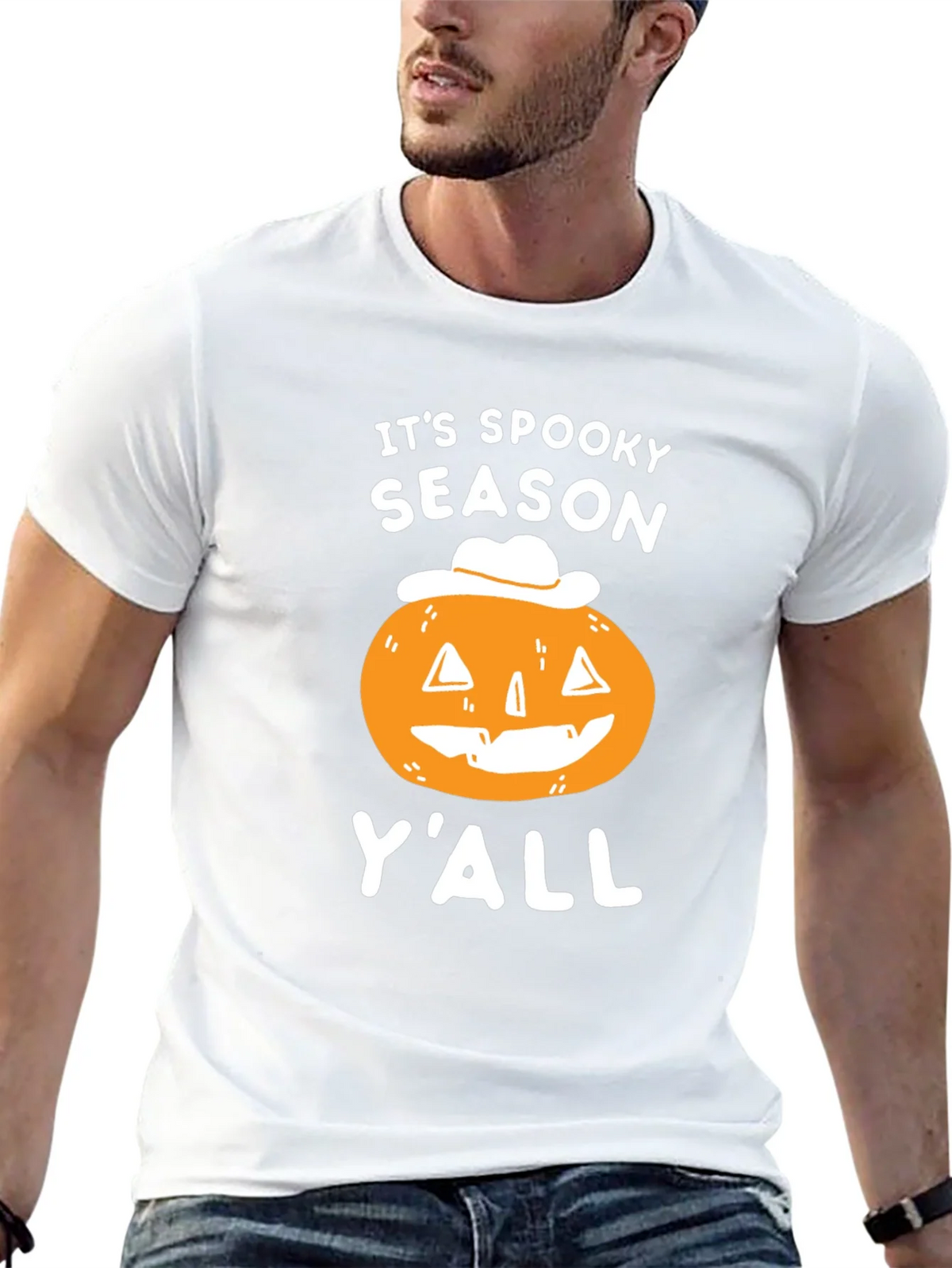 Spooky Season Pumpkin Graphic Tee