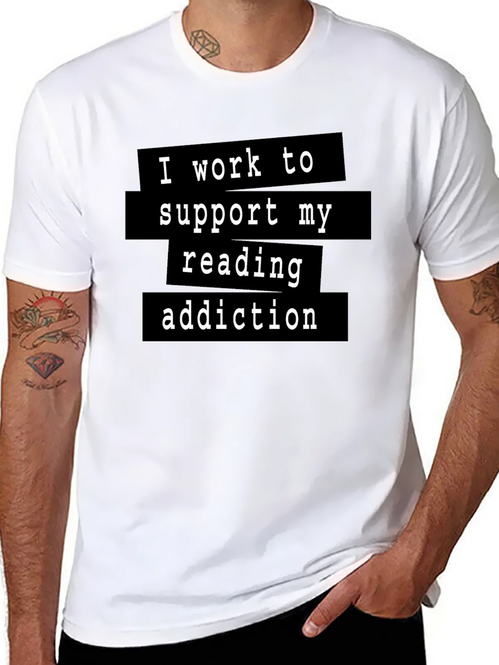 Reading Addiction T-Shirt product image 10
