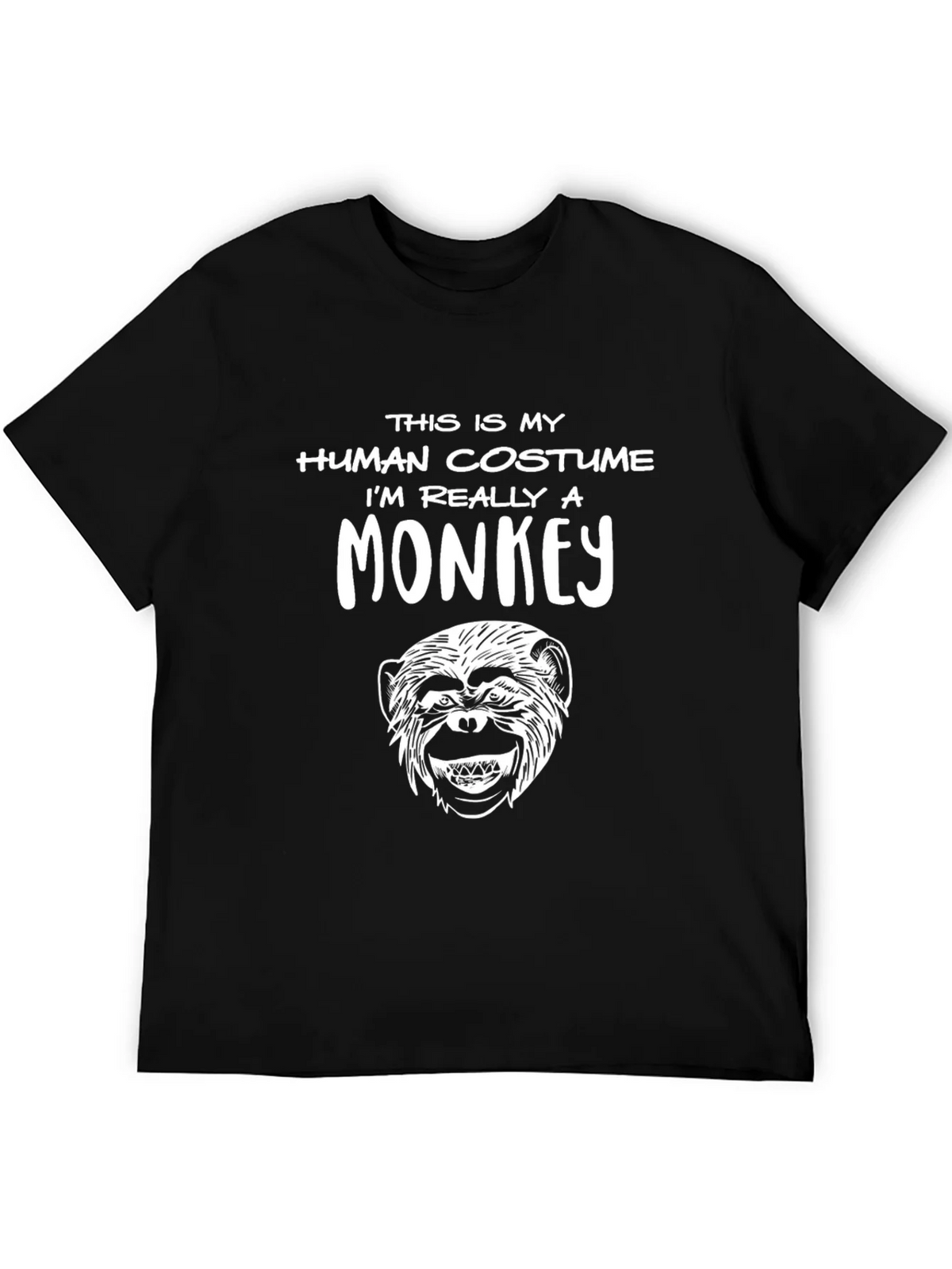 Human Costume Monkey Graphic Tee product image 8