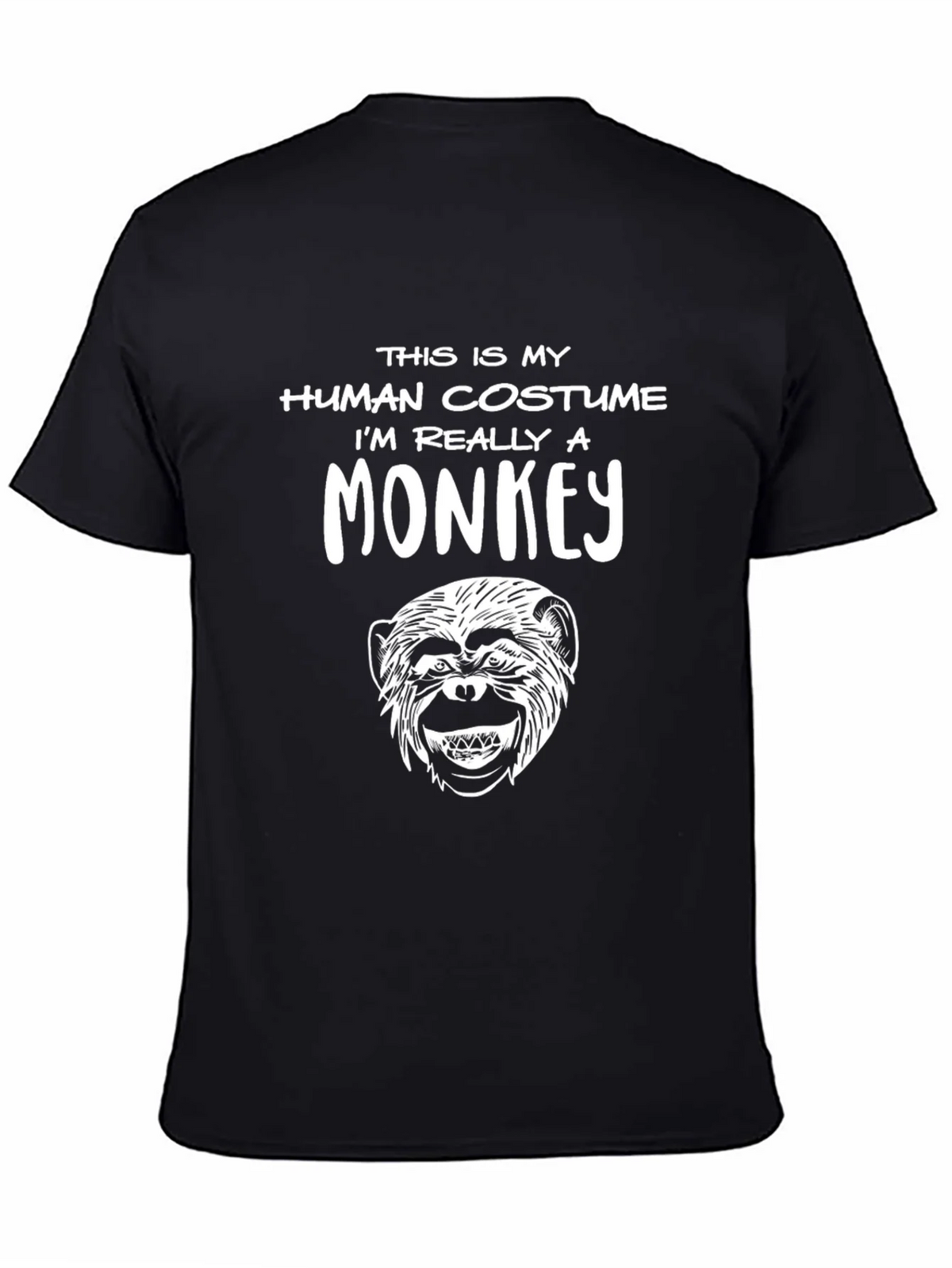 Human Costume Monkey Graphic Tee product image 7