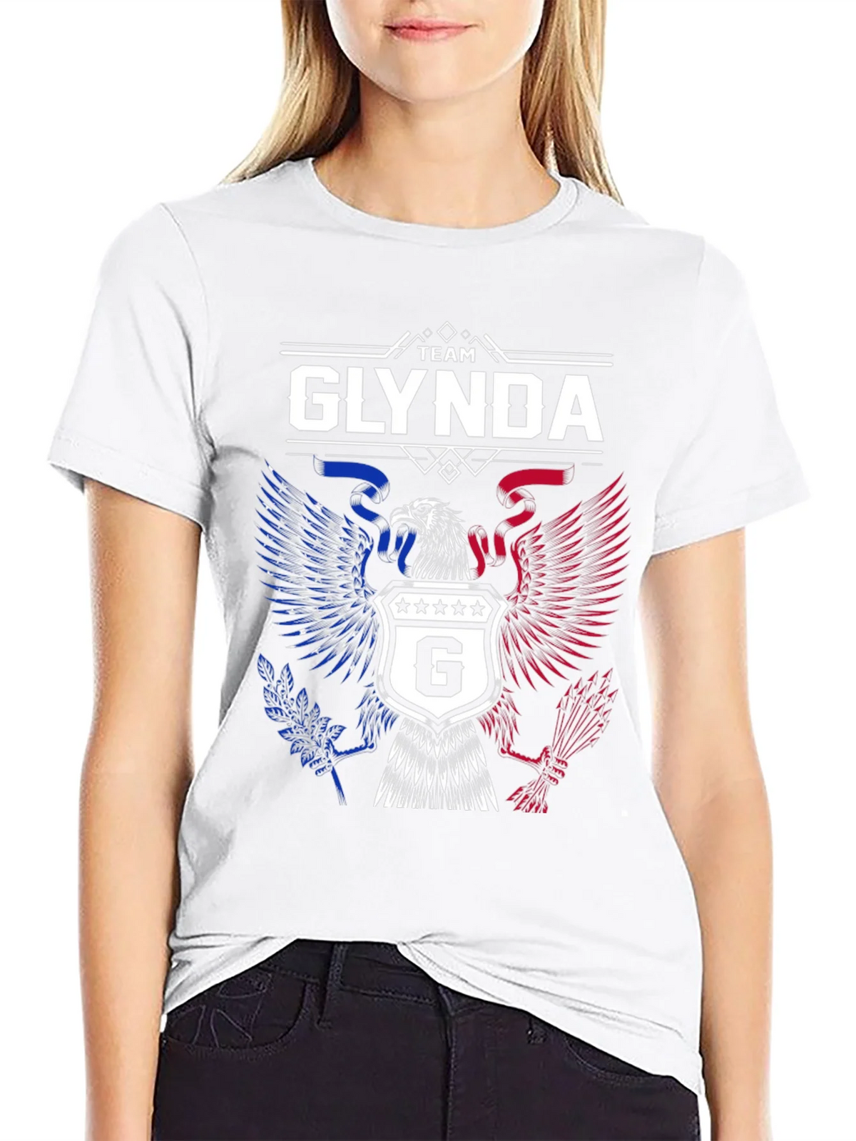 Team Glynda Patriotic Eagle T-Shirt product image 11