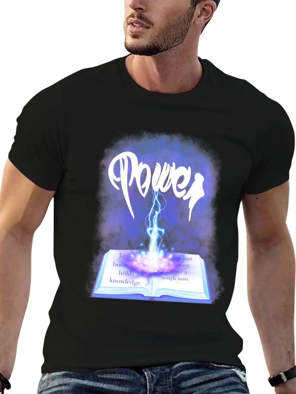 Power Knowledge Graphic Novelty T-Shirt product image 9