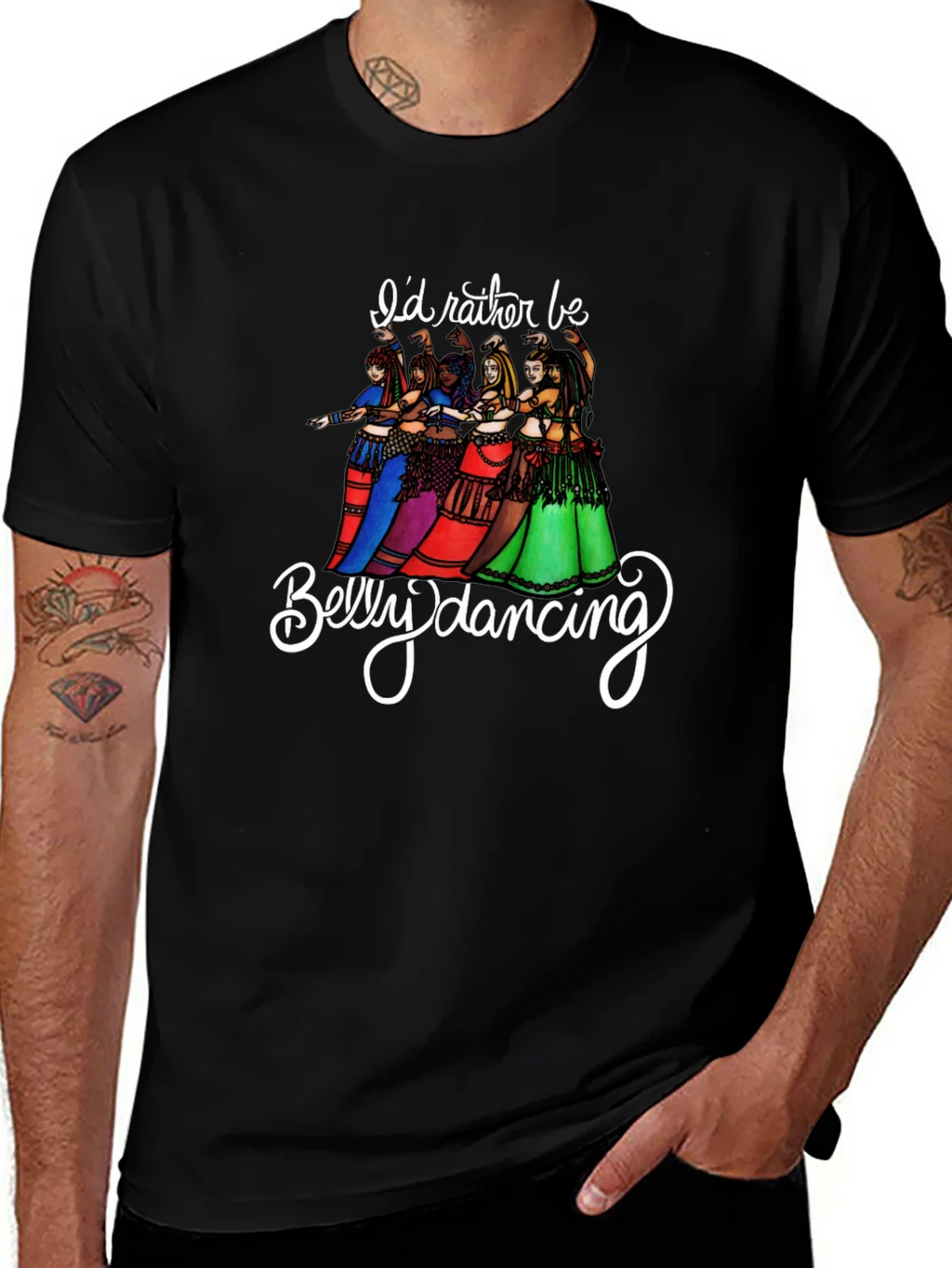 Belly Dancing Graphic T-Shirt product image 1
