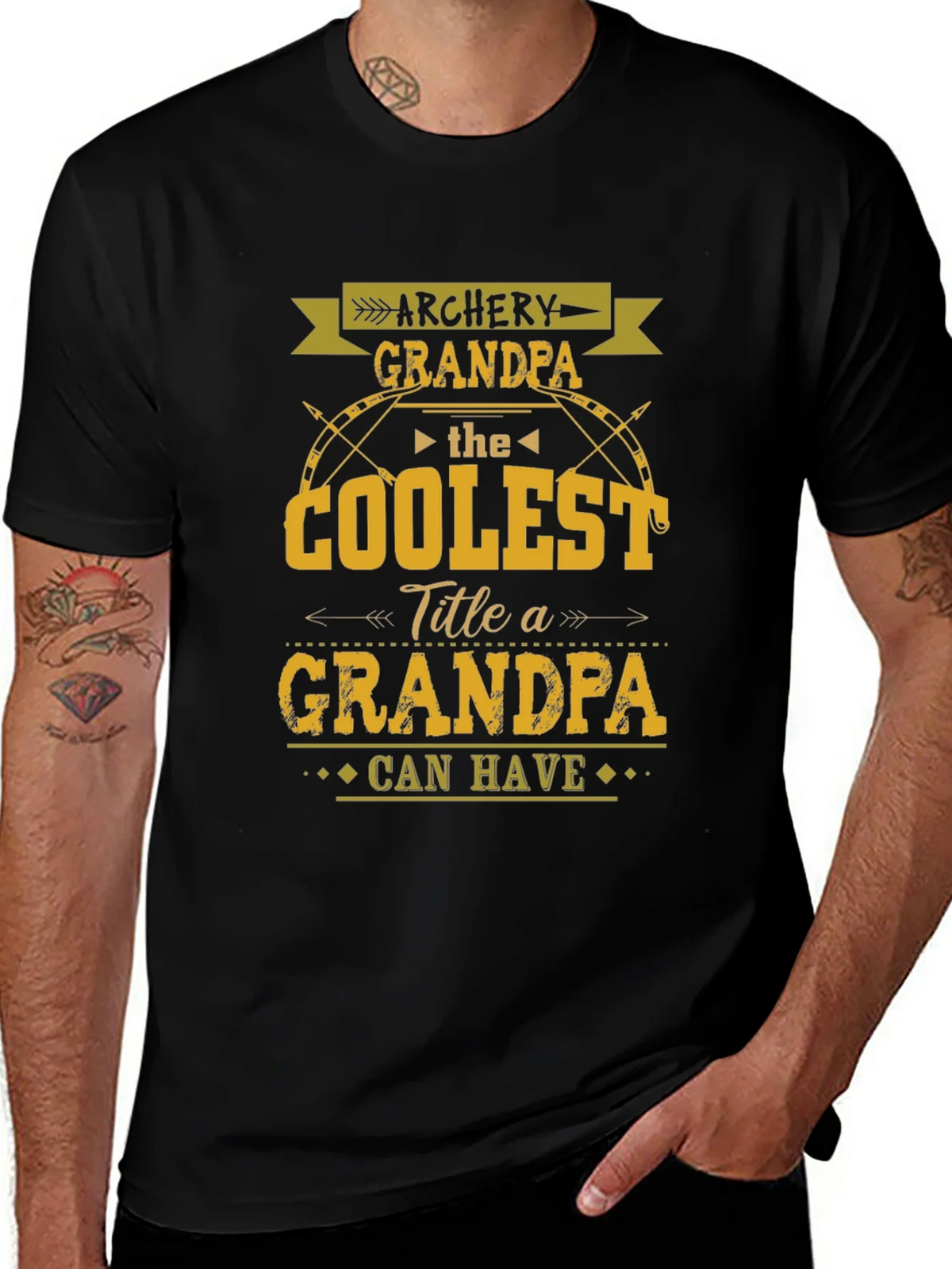 Archery Grandpa T-Shirt - Coolest Title Ever! product image 1