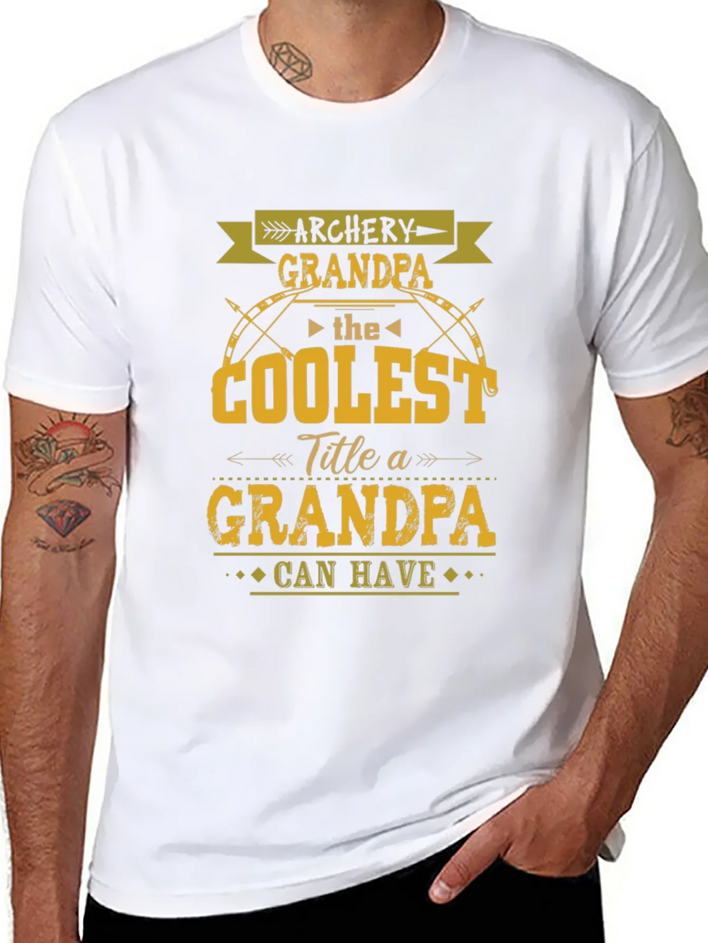 Archery Grandpa T-Shirt - Coolest Title Ever! product image 10