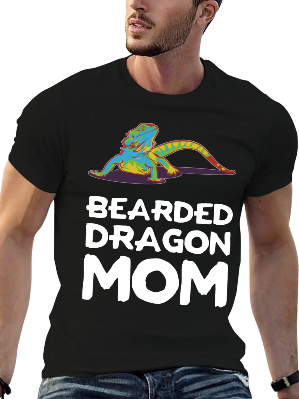 Bearded Dragon Mom T-Shirt product image 9