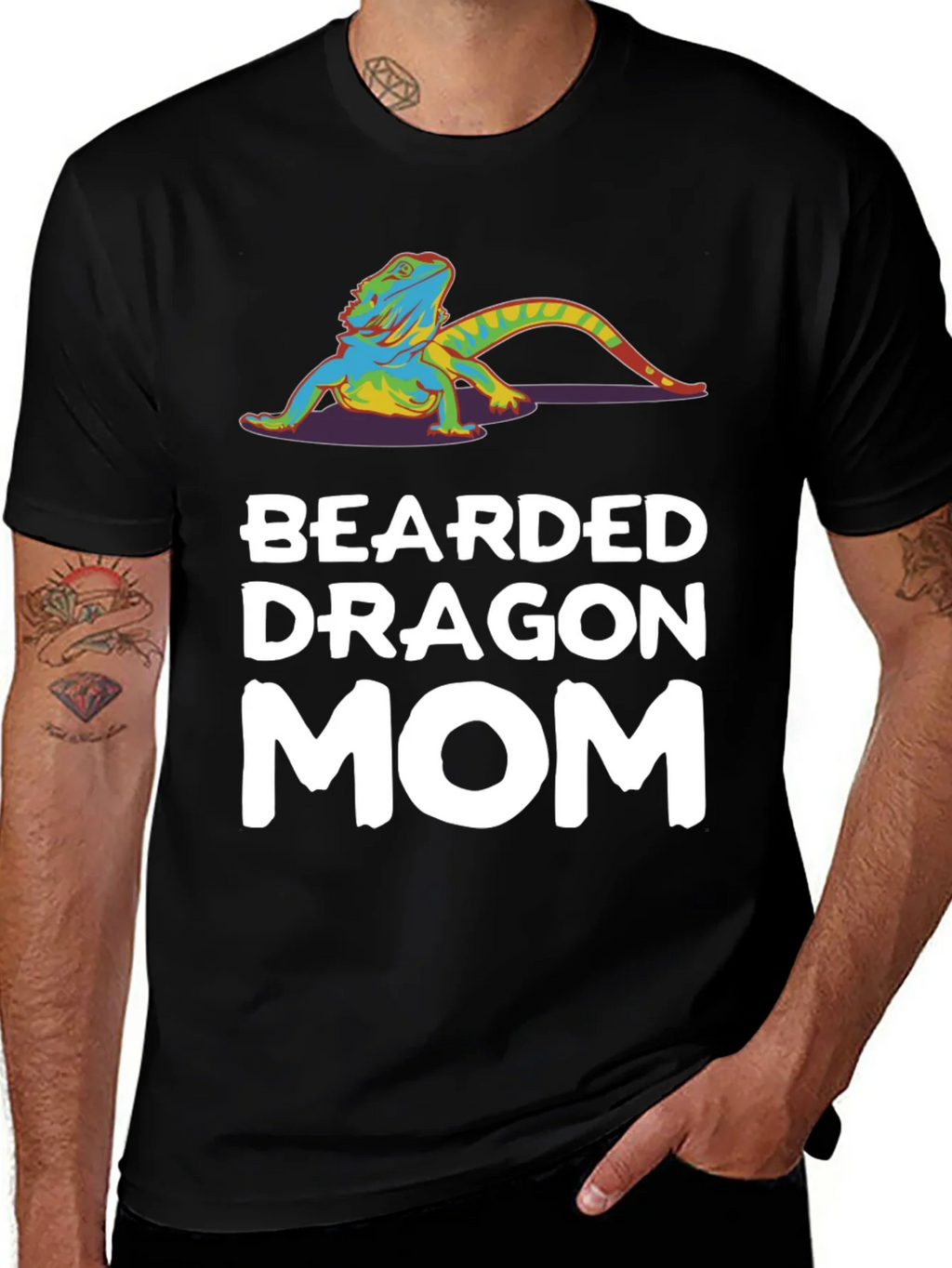 Bearded Dragon Mom T-Shirt product image 1