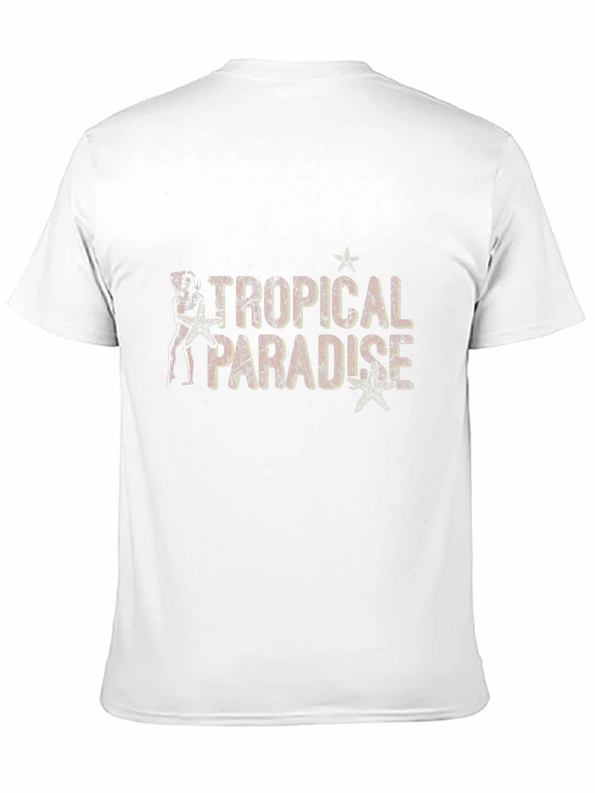 Tropical Paradise Black Graphic Tee product image 2