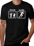 Problem Solved Running Graphic Tee product image 1
