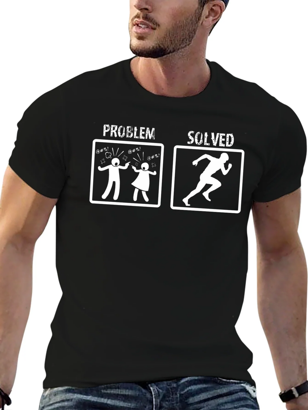 Problem Solved Running Graphic Tee product image 9