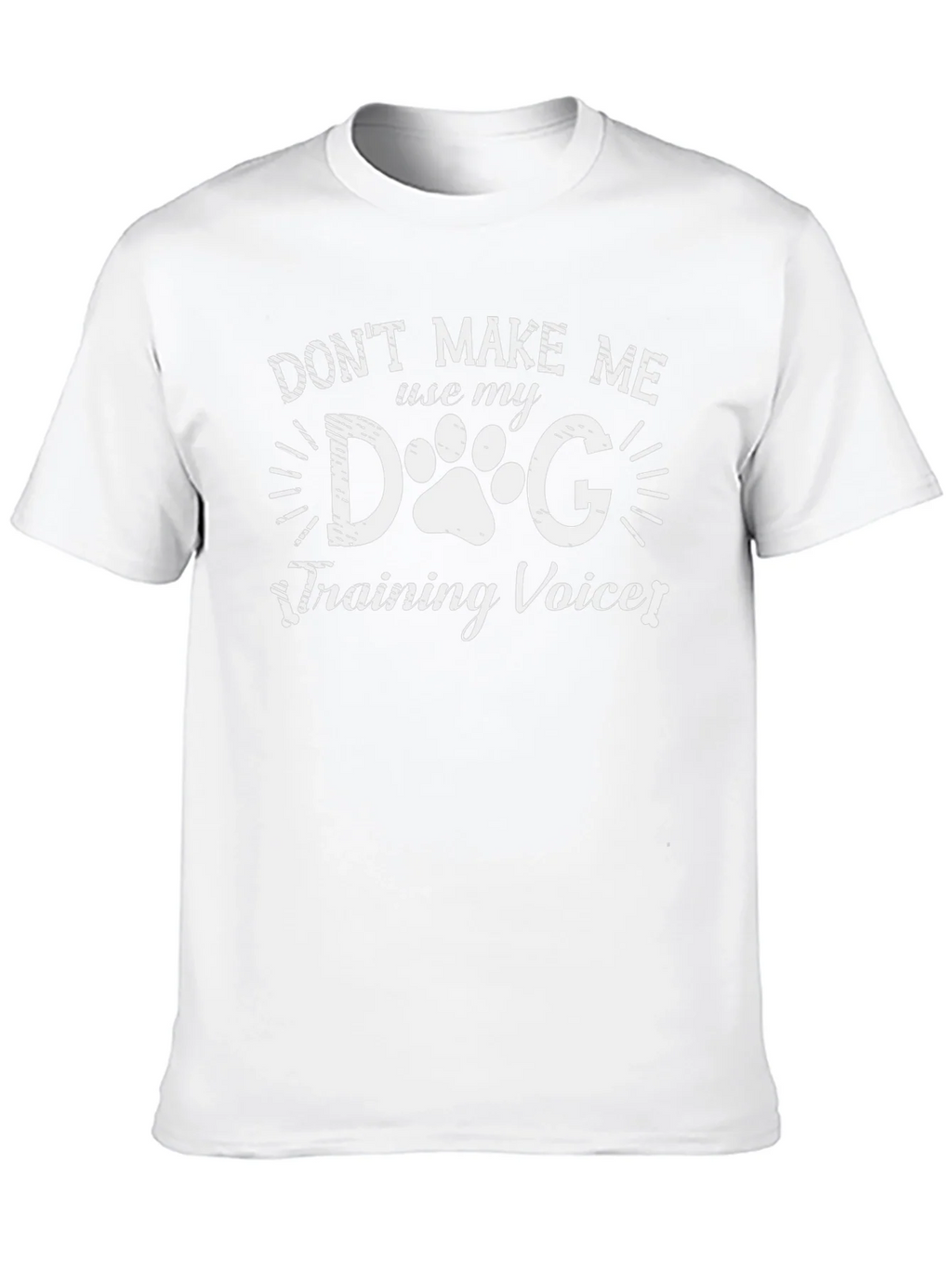 Funny Dog Training Voice T-Shirt - Unisex product image 12