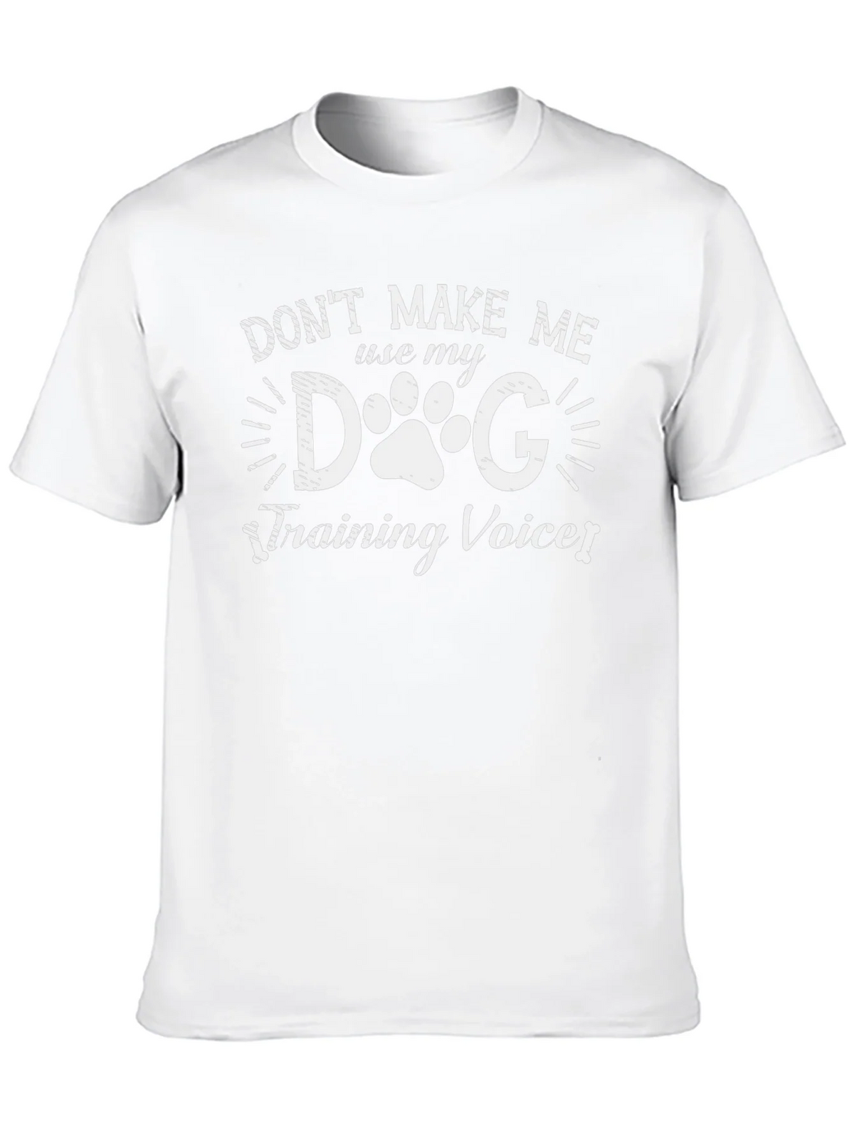Funny Dog Training Voice T-Shirt - Unisex product image 12