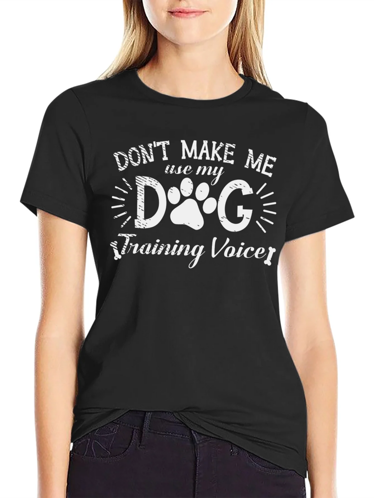 Funny Dog Training Voice T-Shirt - Unisex product image 5