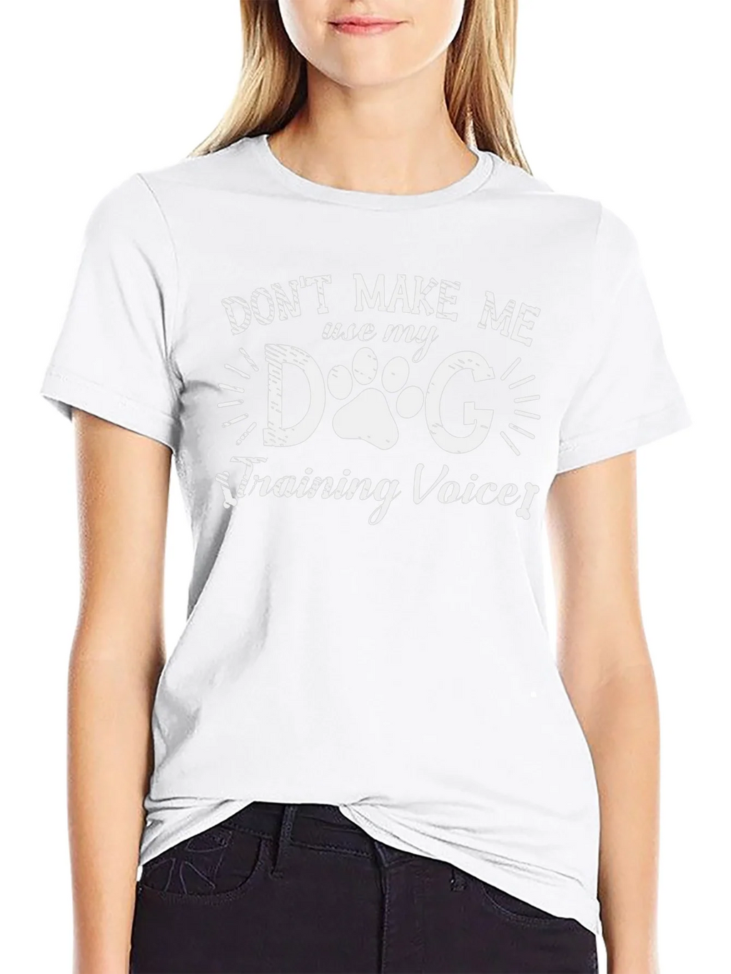 Funny Dog Training Voice T-Shirt - Unisex product image 11