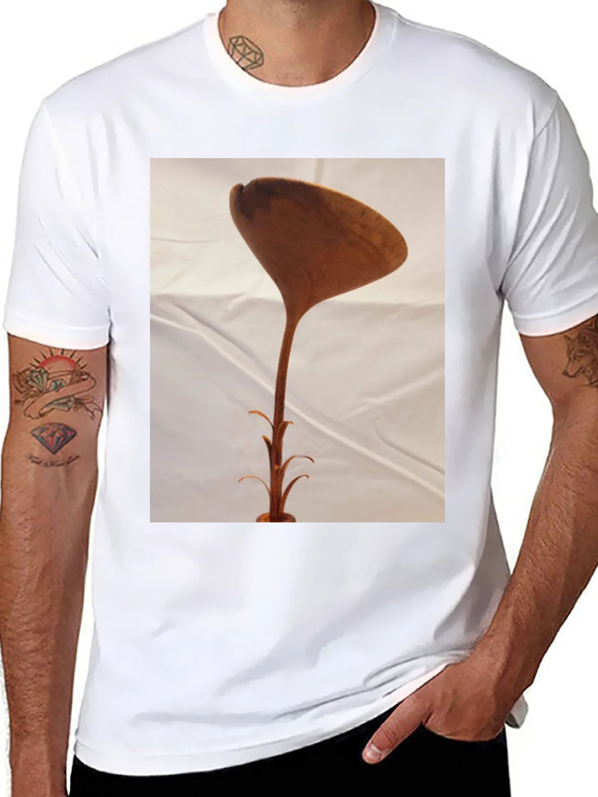 Unique Wooden Sculpture T-Shirt product image 10