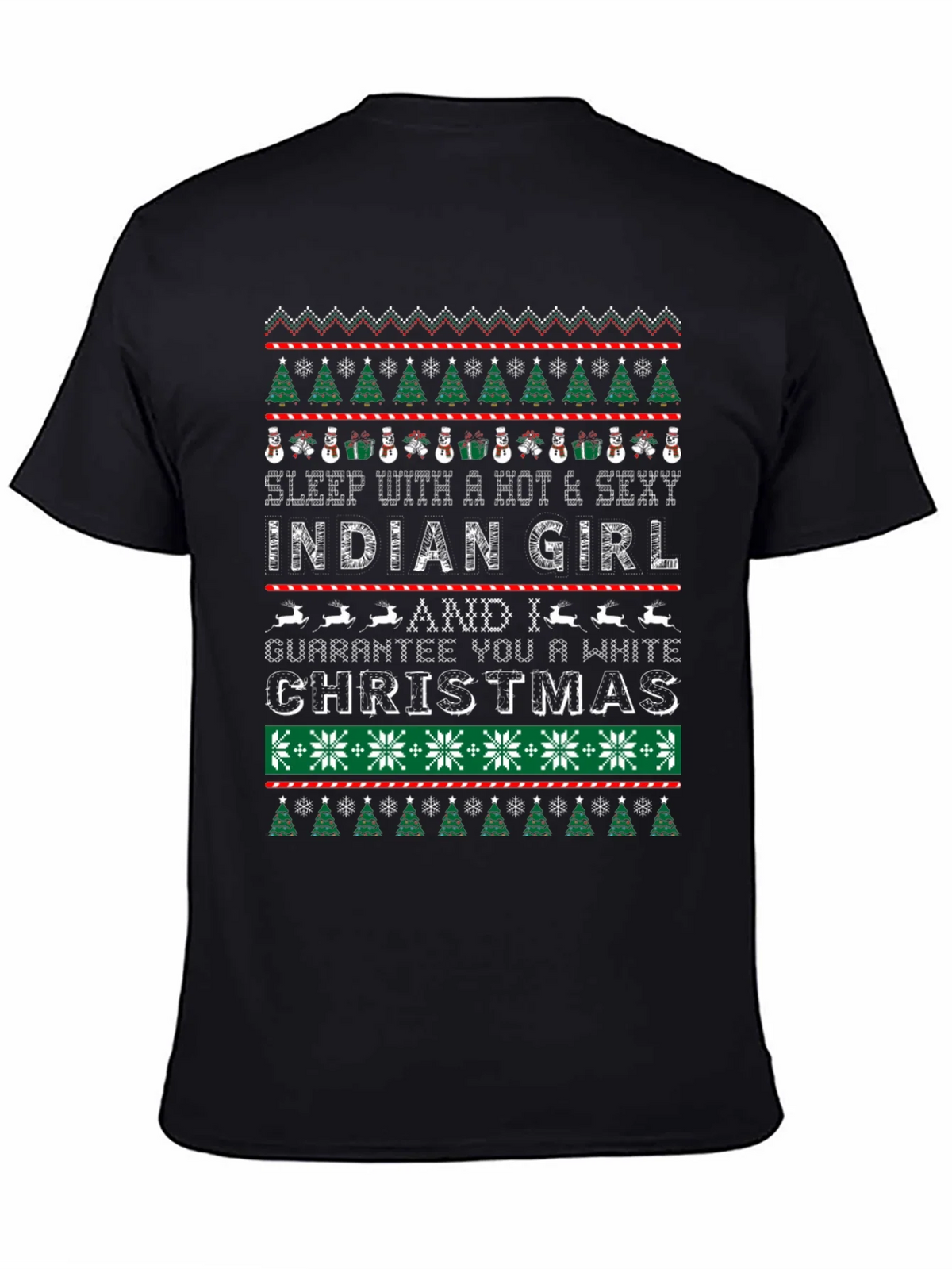 Hot & Sexy Indian Girl Ugly Christmas Sweater T-Shirt product image 7