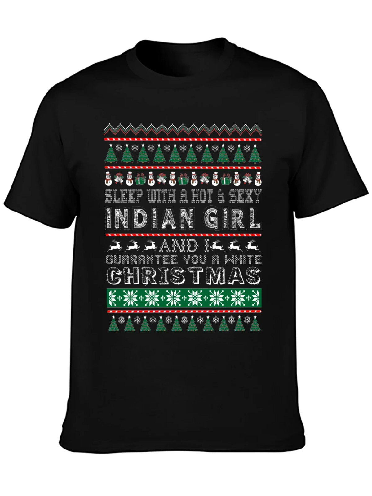 Hot & Sexy Indian Girl Ugly Christmas Sweater T-Shirt product image 6