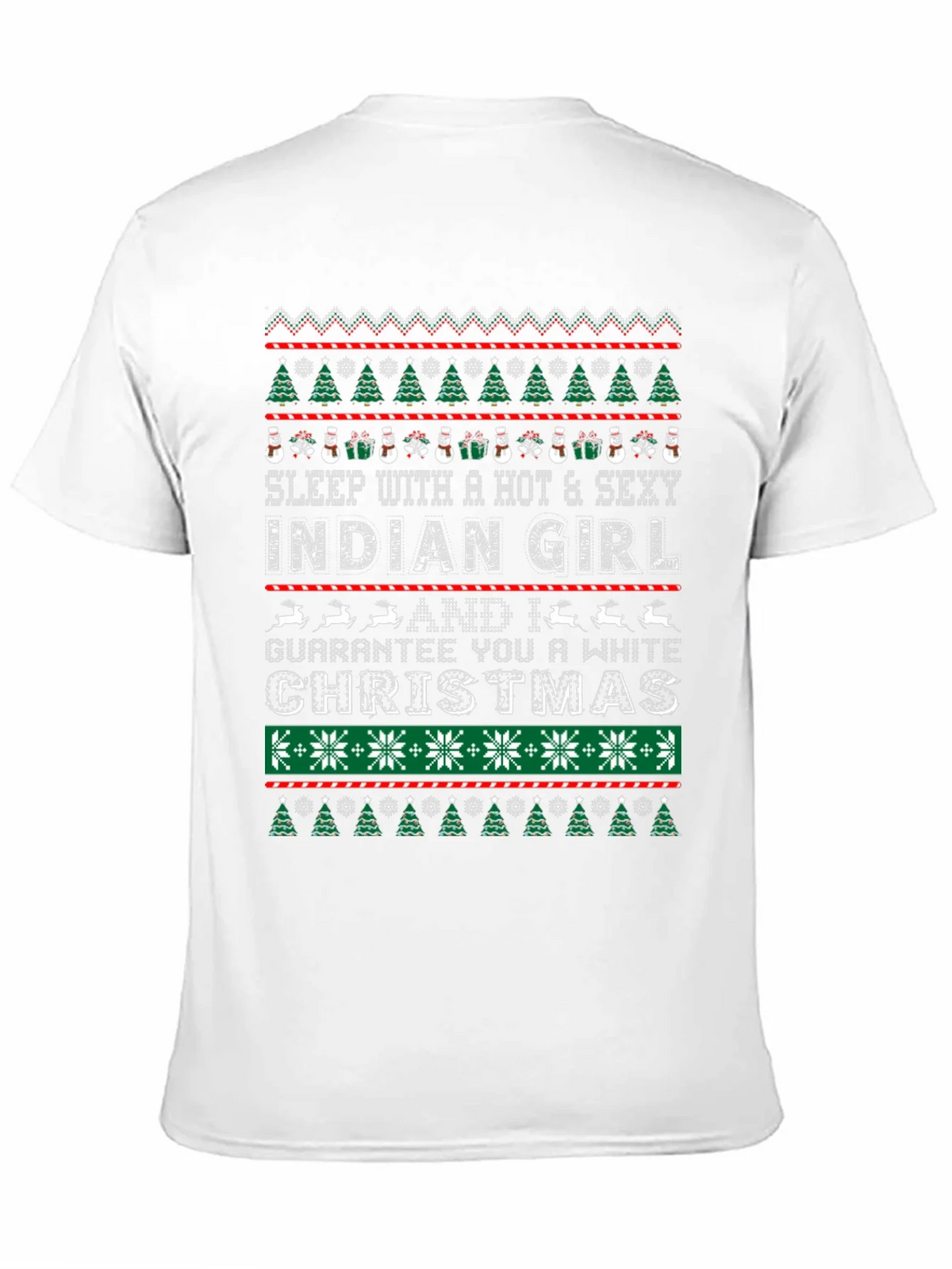 Hot & Sexy Indian Girl Ugly Christmas Sweater T-Shirt product image 2