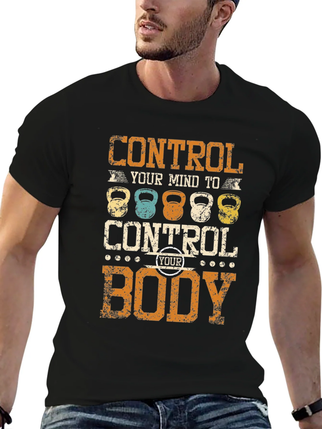 Control Your Mind to Body T-Shirt product image 9