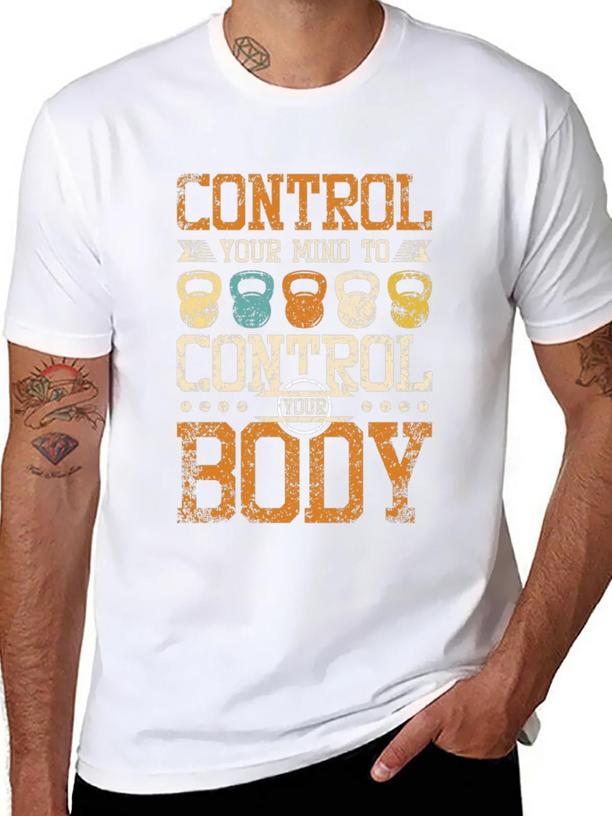 Control Your Mind to Body T-Shirt product image 10