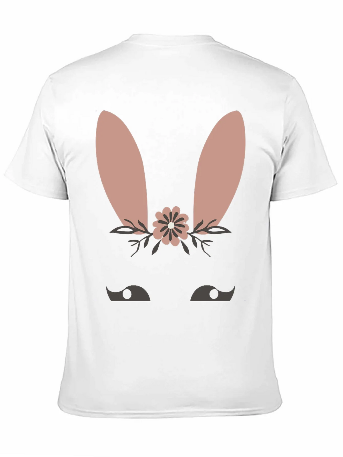 Cute Bunny Face T-Shirt - Easter Spring Tee product image 2