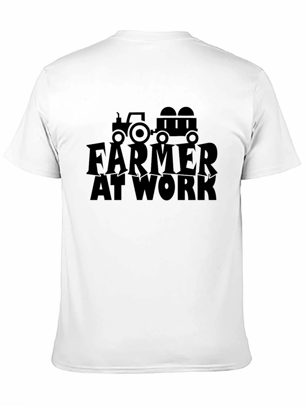 Farmer at Work T-Shirt - Tractor Graphic Tee product image 2